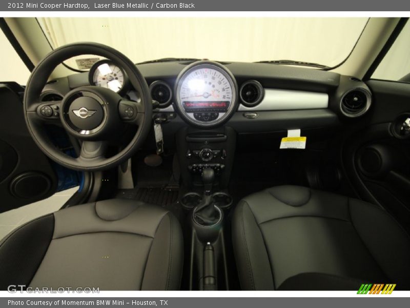 Laser Blue Metallic / Carbon Black 2012 Mini Cooper Hardtop