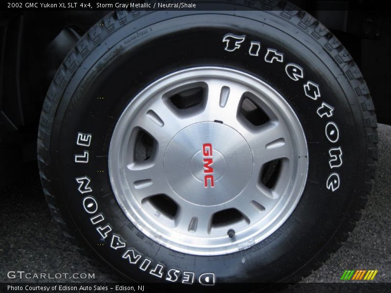 Storm Gray Metallic / Neutral/Shale 2002 GMC Yukon XL SLT 4x4