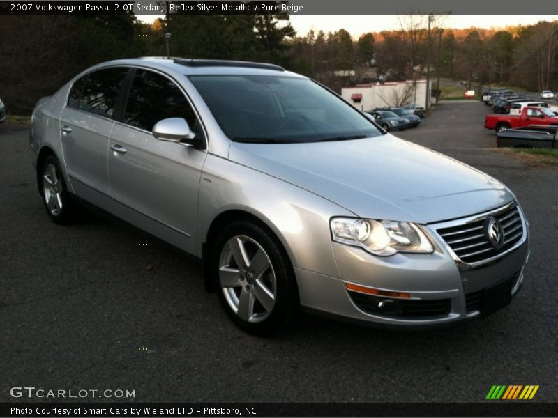 Reflex Silver Metallic / Pure Beige 2007 Volkswagen Passat 2.0T Sedan