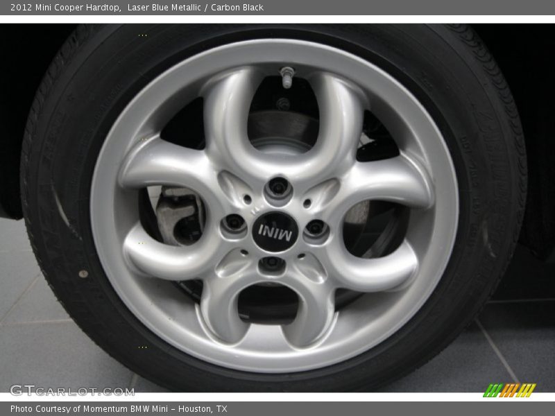 Laser Blue Metallic / Carbon Black 2012 Mini Cooper Hardtop