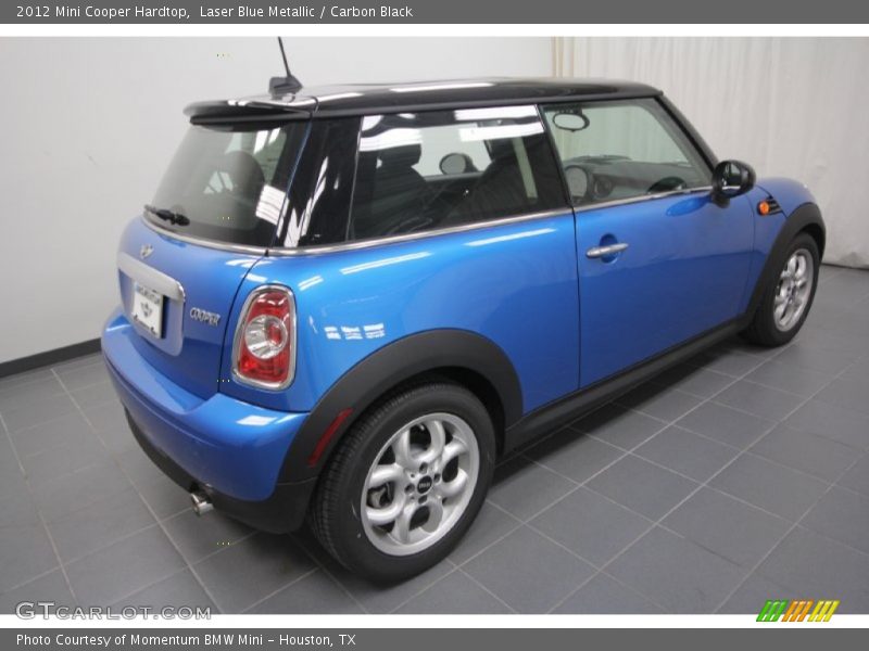 Laser Blue Metallic / Carbon Black 2012 Mini Cooper Hardtop