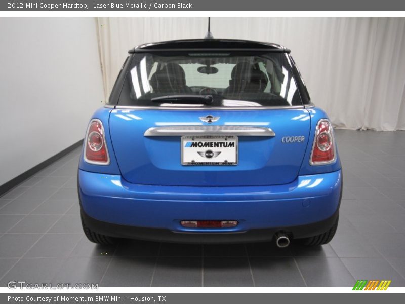 Laser Blue Metallic / Carbon Black 2012 Mini Cooper Hardtop