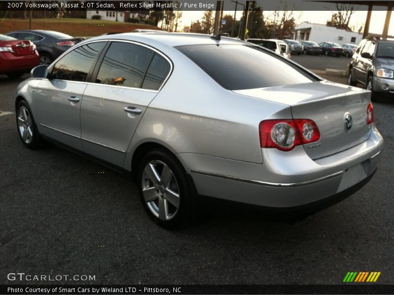 Reflex Silver Metallic / Pure Beige 2007 Volkswagen Passat 2.0T Sedan