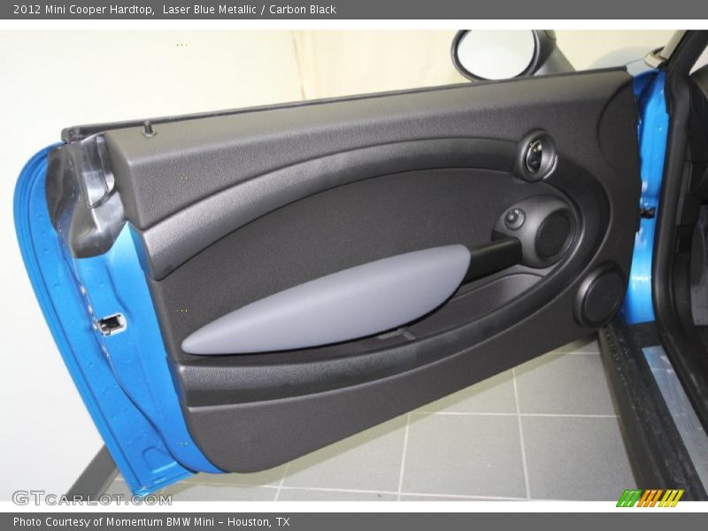 Laser Blue Metallic / Carbon Black 2012 Mini Cooper Hardtop