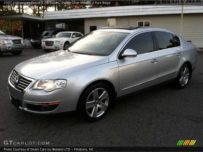Reflex Silver Metallic / Pure Beige 2007 Volkswagen Passat 2.0T Sedan