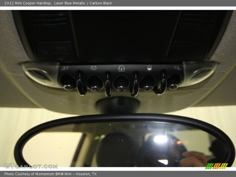Laser Blue Metallic / Carbon Black 2012 Mini Cooper Hardtop