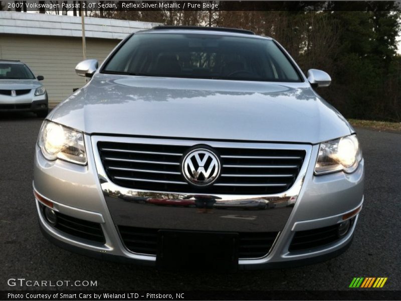 Reflex Silver Metallic / Pure Beige 2007 Volkswagen Passat 2.0T Sedan