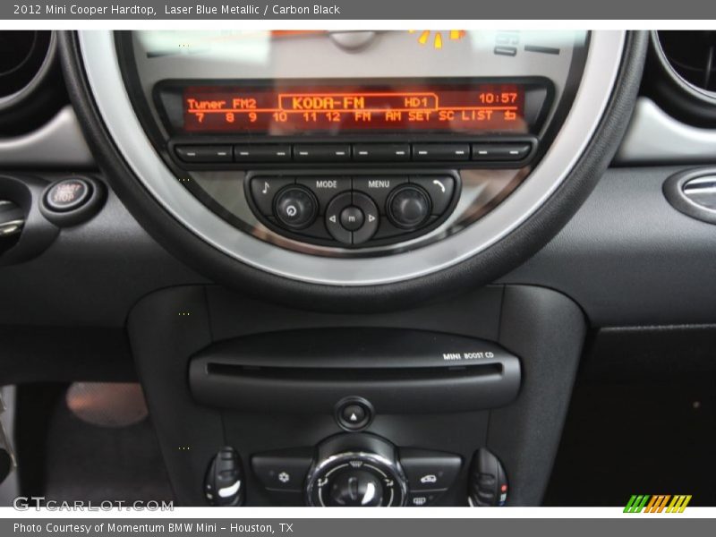 Laser Blue Metallic / Carbon Black 2012 Mini Cooper Hardtop