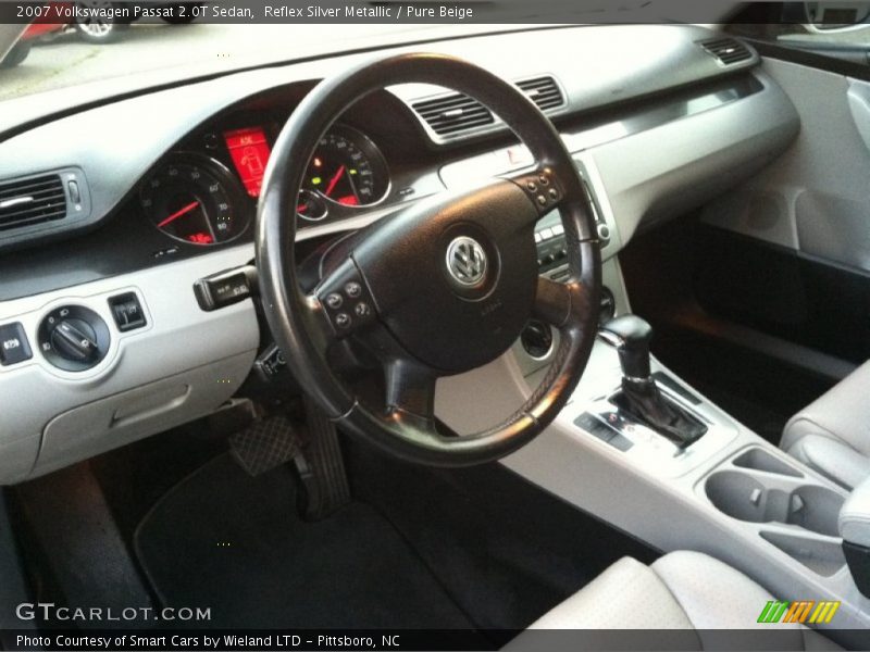 Reflex Silver Metallic / Pure Beige 2007 Volkswagen Passat 2.0T Sedan