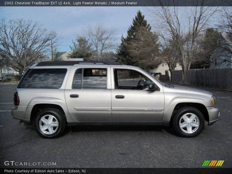 Light Pewter Metallic / Medium Pewter 2003 Chevrolet TrailBlazer EXT LS 4x4