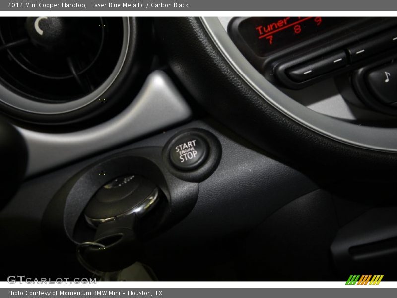 Laser Blue Metallic / Carbon Black 2012 Mini Cooper Hardtop
