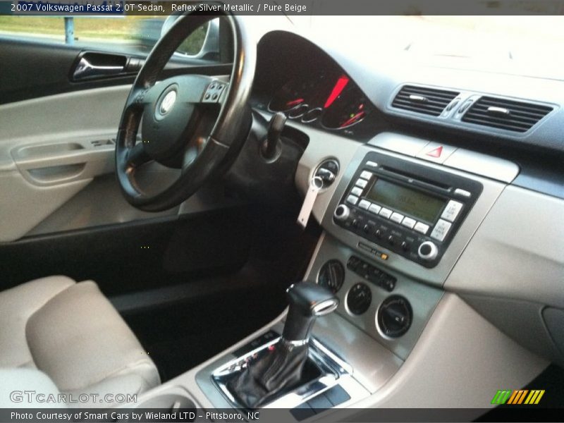 Reflex Silver Metallic / Pure Beige 2007 Volkswagen Passat 2.0T Sedan