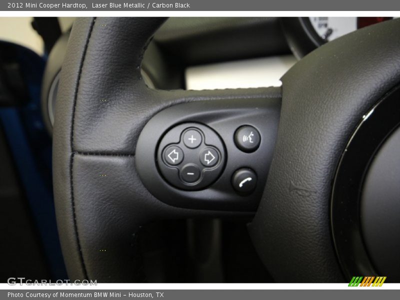Laser Blue Metallic / Carbon Black 2012 Mini Cooper Hardtop