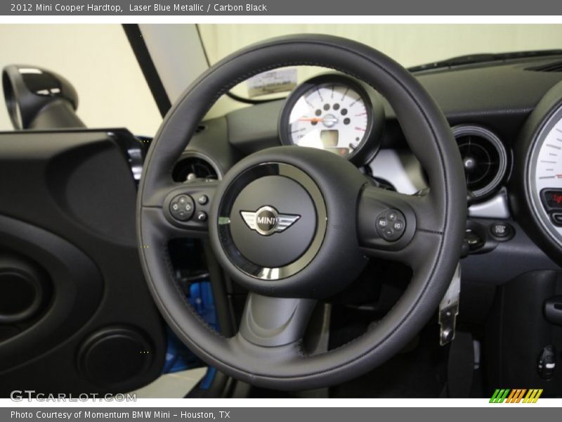 Laser Blue Metallic / Carbon Black 2012 Mini Cooper Hardtop