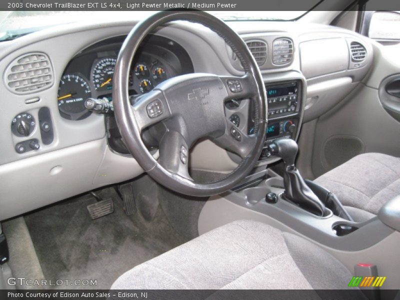 Light Pewter Metallic / Medium Pewter 2003 Chevrolet TrailBlazer EXT LS 4x4