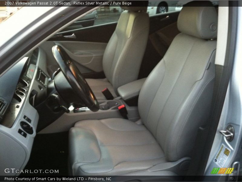 Reflex Silver Metallic / Pure Beige 2007 Volkswagen Passat 2.0T Sedan