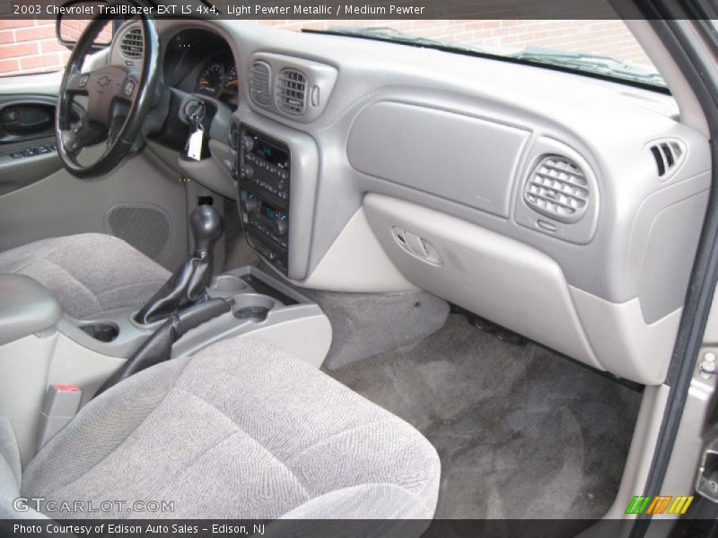 Light Pewter Metallic / Medium Pewter 2003 Chevrolet TrailBlazer EXT LS 4x4