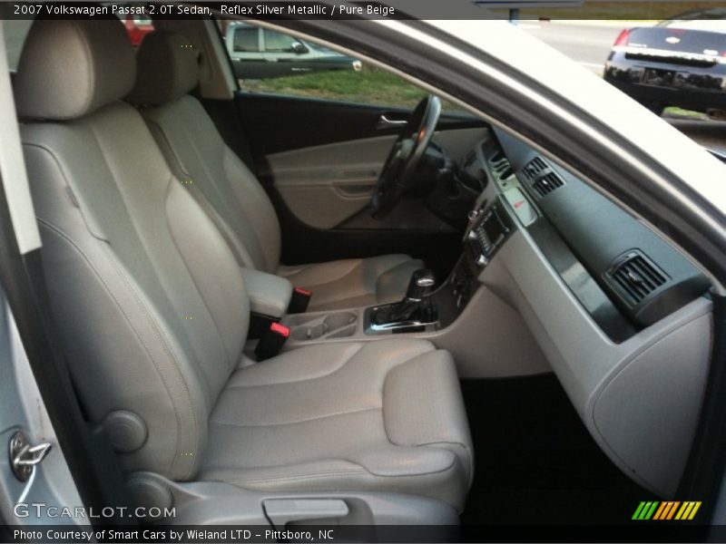Reflex Silver Metallic / Pure Beige 2007 Volkswagen Passat 2.0T Sedan