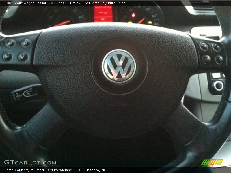 Reflex Silver Metallic / Pure Beige 2007 Volkswagen Passat 2.0T Sedan