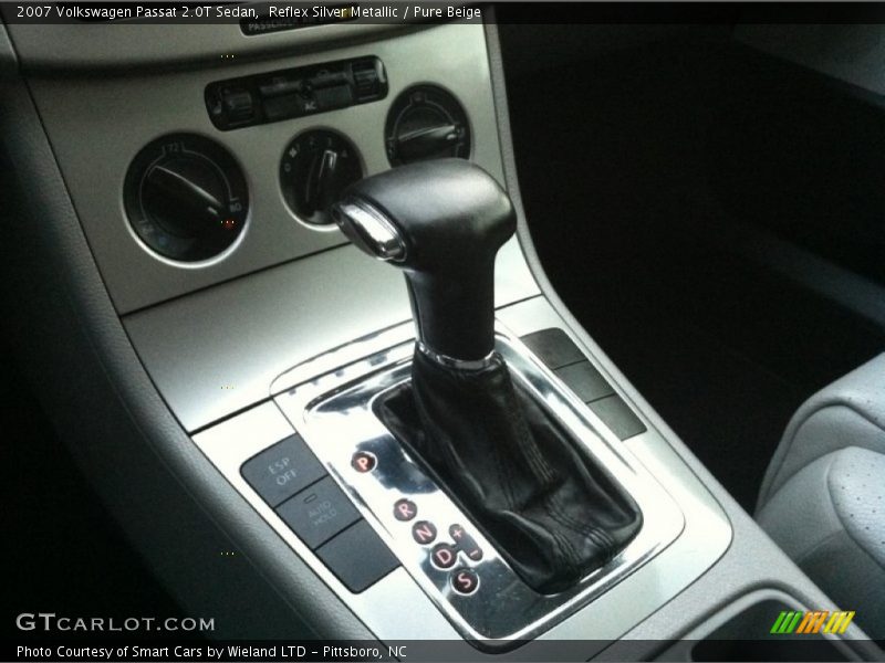 Reflex Silver Metallic / Pure Beige 2007 Volkswagen Passat 2.0T Sedan