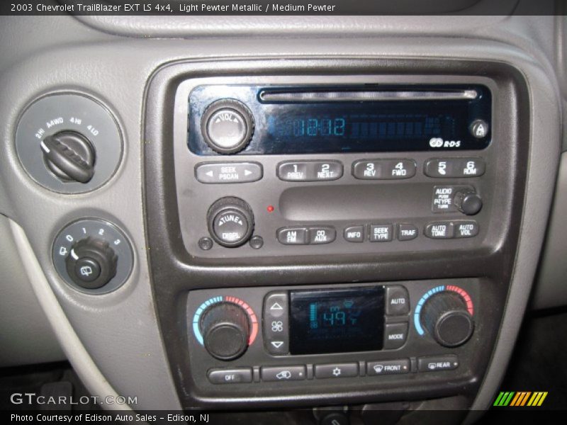 Light Pewter Metallic / Medium Pewter 2003 Chevrolet TrailBlazer EXT LS 4x4