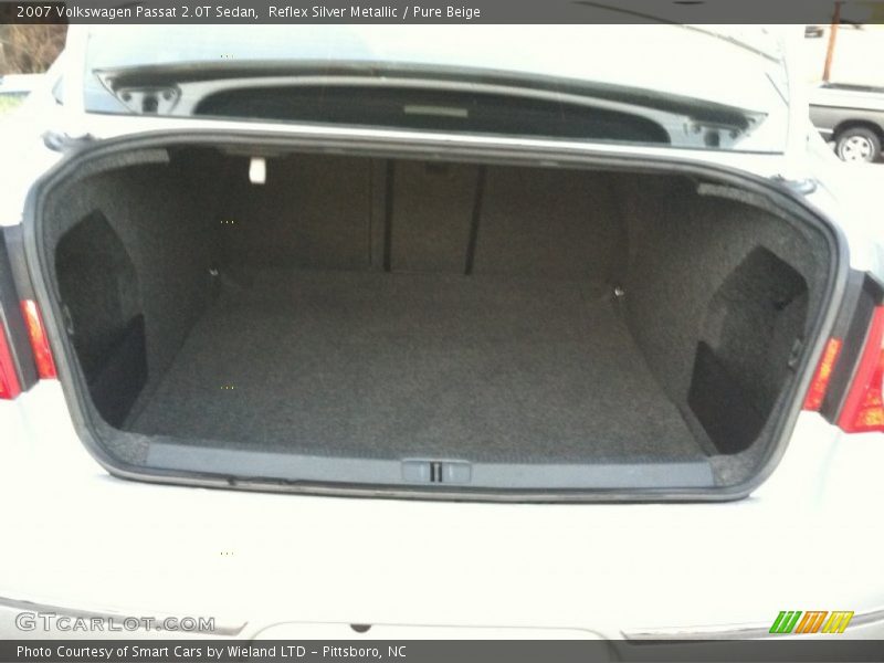 Reflex Silver Metallic / Pure Beige 2007 Volkswagen Passat 2.0T Sedan
