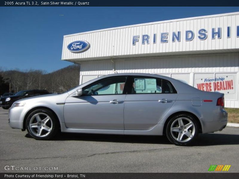 Satin Silver Metallic / Quartz 2005 Acura TL 3.2