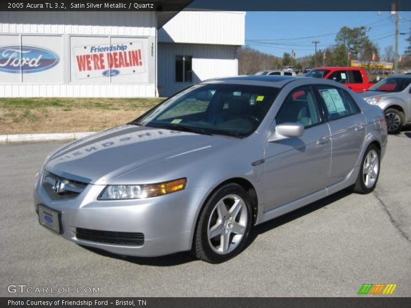 Satin Silver Metallic / Quartz 2005 Acura TL 3.2