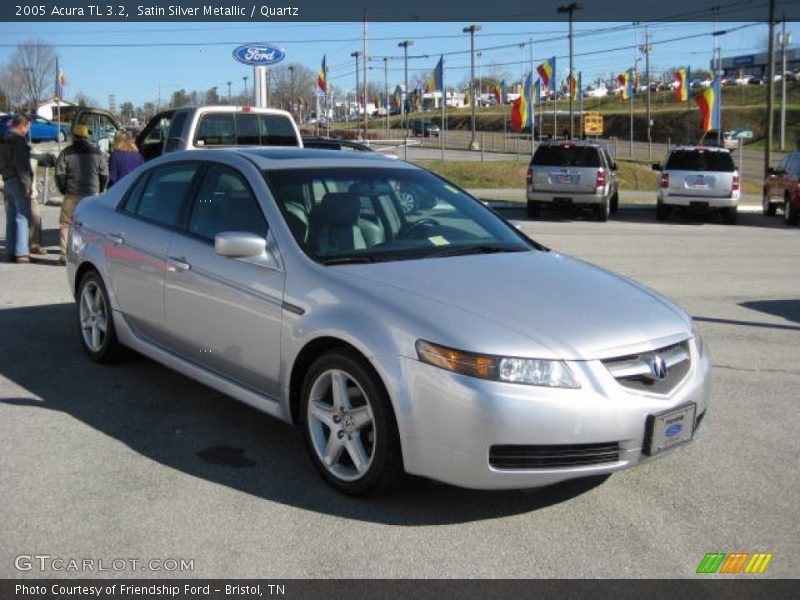 Satin Silver Metallic / Quartz 2005 Acura TL 3.2