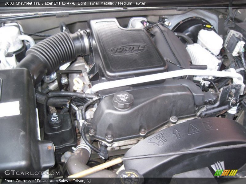 Light Pewter Metallic / Medium Pewter 2003 Chevrolet TrailBlazer EXT LS 4x4