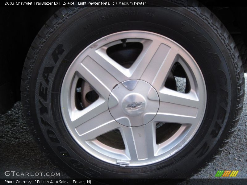 Light Pewter Metallic / Medium Pewter 2003 Chevrolet TrailBlazer EXT LS 4x4