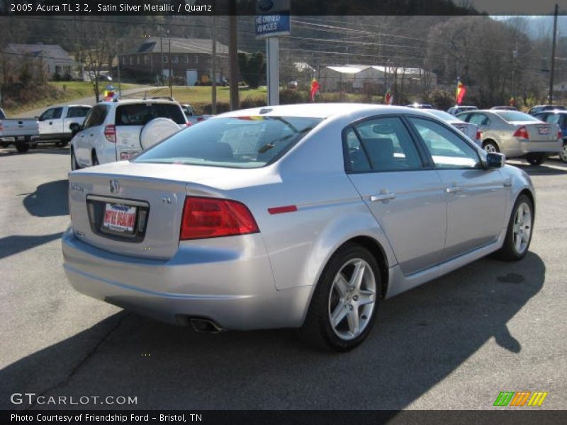Satin Silver Metallic / Quartz 2005 Acura TL 3.2