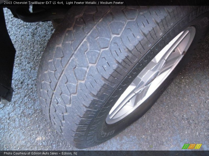 Light Pewter Metallic / Medium Pewter 2003 Chevrolet TrailBlazer EXT LS 4x4