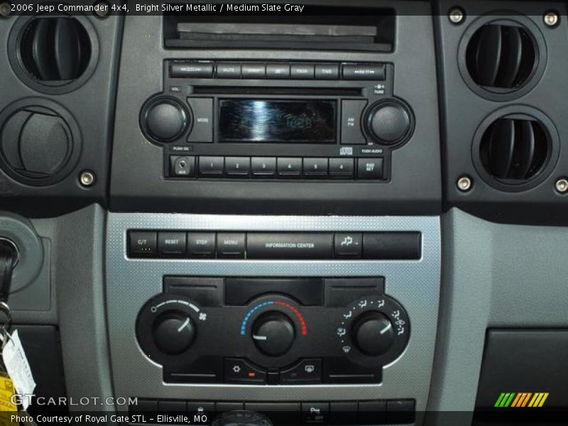 Bright Silver Metallic / Medium Slate Gray 2006 Jeep Commander 4x4