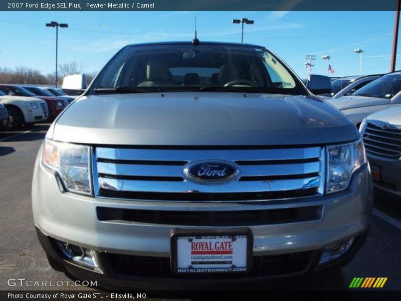 Pewter Metallic / Camel 2007 Ford Edge SEL Plus