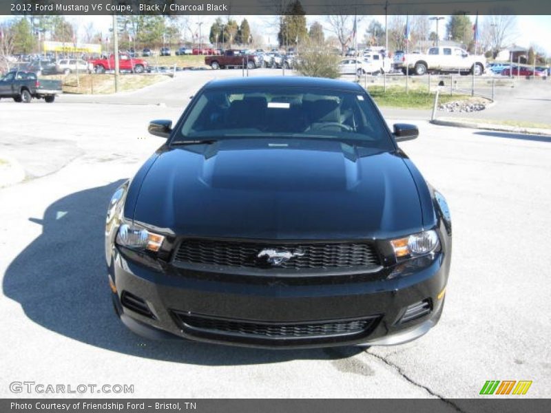 Black / Charcoal Black 2012 Ford Mustang V6 Coupe