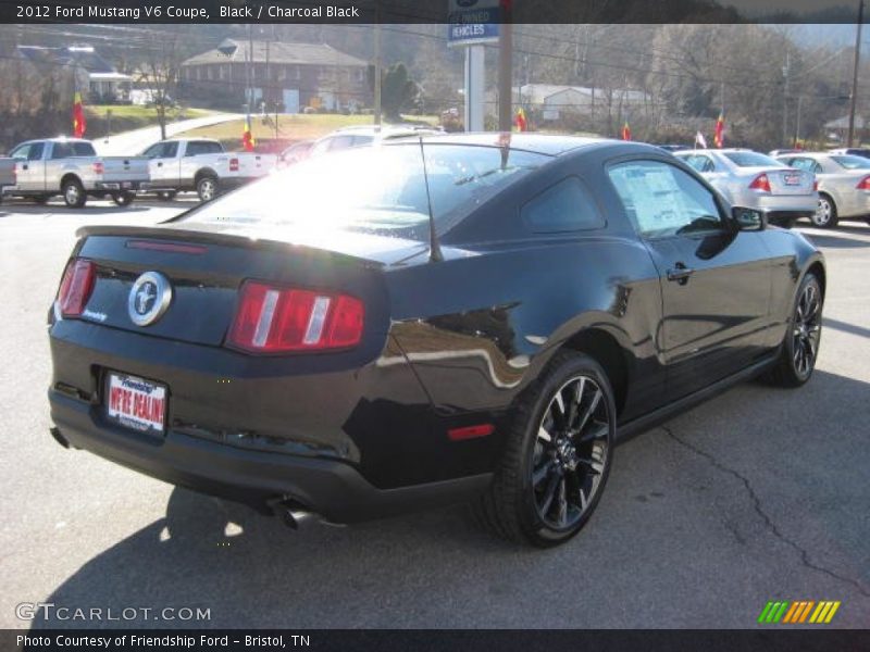 Black / Charcoal Black 2012 Ford Mustang V6 Coupe