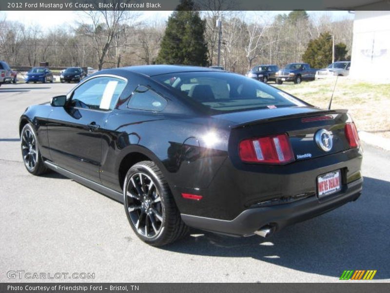 Black / Charcoal Black 2012 Ford Mustang V6 Coupe