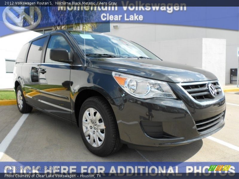 Nocturne Black Metallic / Aero Gray 2012 Volkswagen Routan S