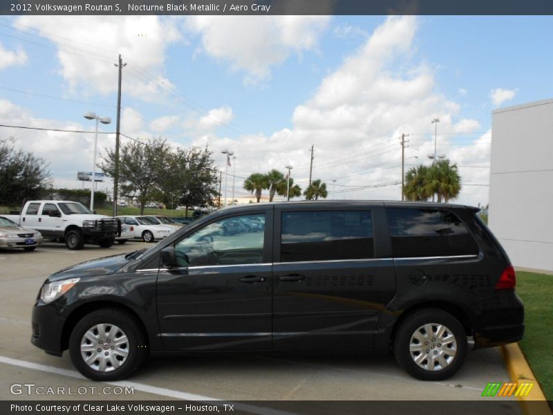 Nocturne Black Metallic / Aero Gray 2012 Volkswagen Routan S