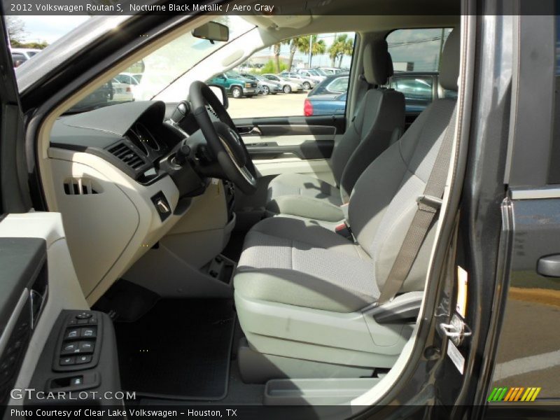 Nocturne Black Metallic / Aero Gray 2012 Volkswagen Routan S