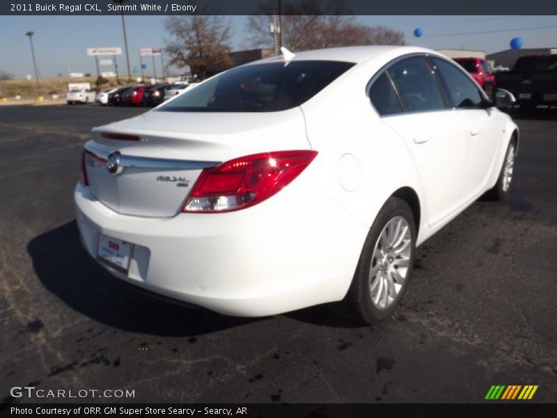 Summit White / Ebony 2011 Buick Regal CXL