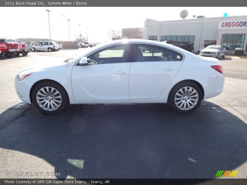 Summit White / Ebony 2011 Buick Regal CXL