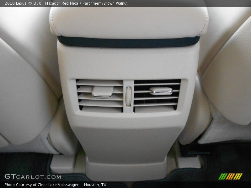 Matador Red Mica / Parchment/Brown Walnut 2010 Lexus RX 350
