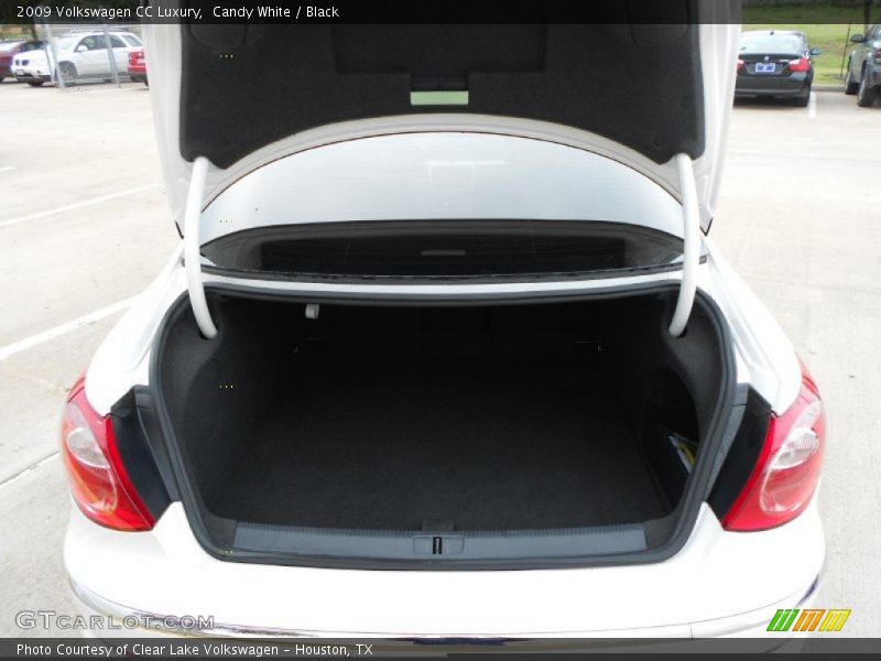 Candy White / Black 2009 Volkswagen CC Luxury