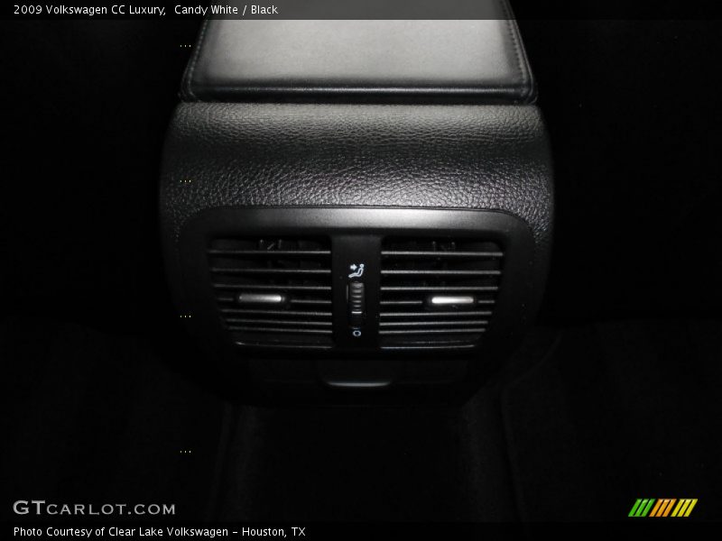 Candy White / Black 2009 Volkswagen CC Luxury