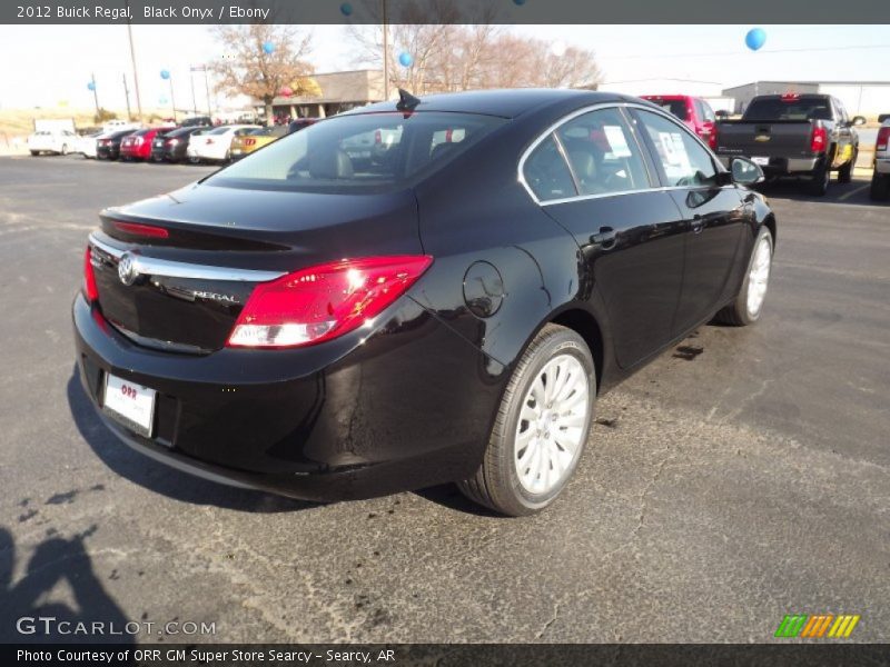 Black Onyx / Ebony 2012 Buick Regal