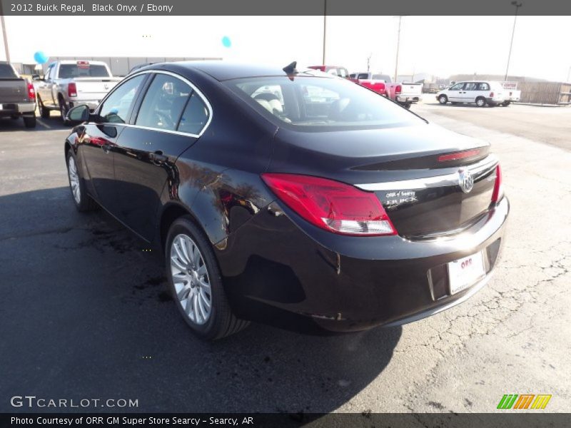 Black Onyx / Ebony 2012 Buick Regal