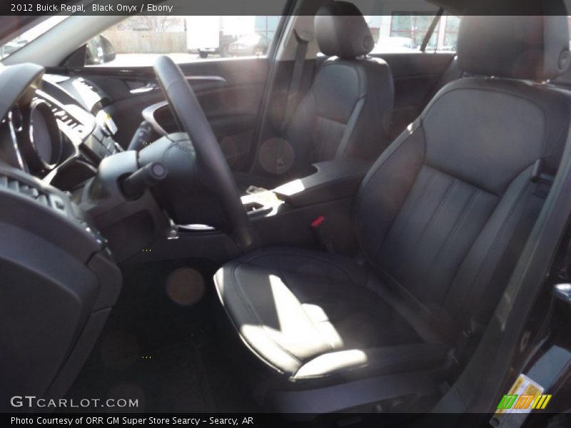 Black Onyx / Ebony 2012 Buick Regal