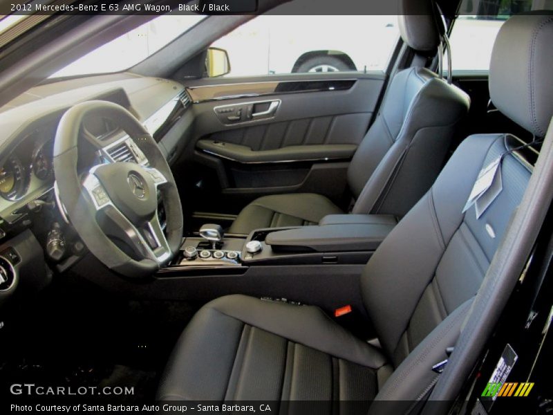  2012 E 63 AMG Wagon Black Interior